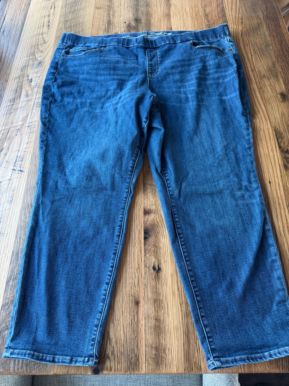 Women's Blue Stretch Denim Jeans